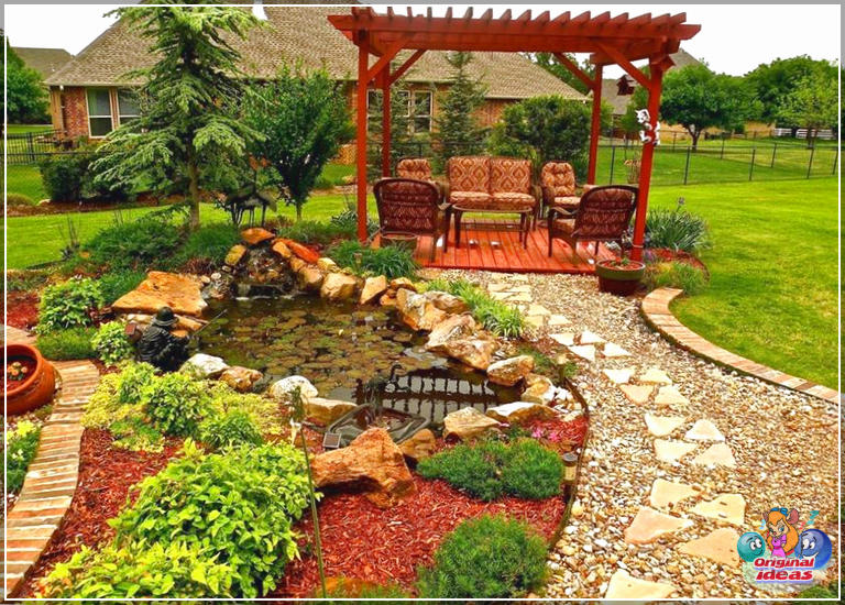 Idee di passerelle con un budget (disegni da giardino e cortile) (naturale, legno, pareti, colori, passerella, idee, budget, giardino, cortile) Idee per passerelle con un budget limitato (progetti di giardini e cortili)