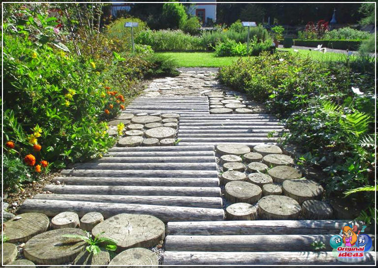 Idee di passerelle con un budget (disegni da giardino e cortile) (naturale, legno, pareti, colori, passerella, idee, budget, giardino, cortile) Idee per passerelle con un budget limitato (progetti di giardini e cortili)