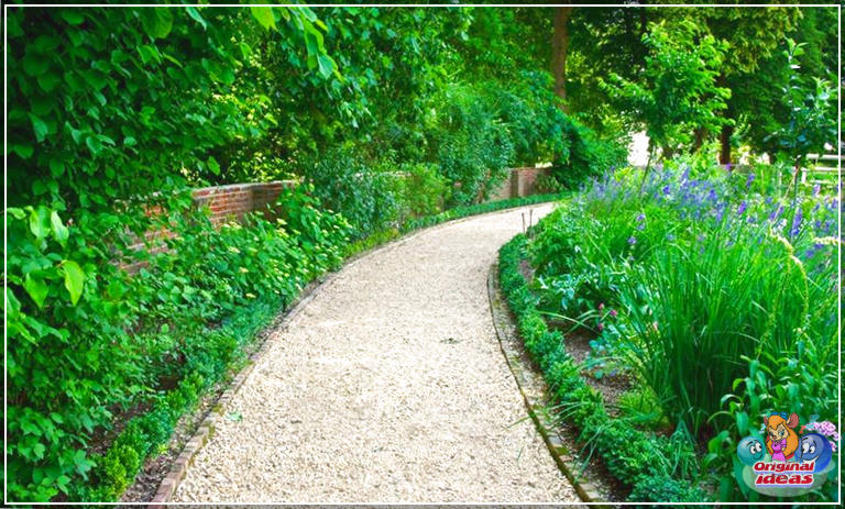 Idee di passerelle con un budget (disegni da giardino e cortile) (naturale, legno, pareti, colori, passerella, idee, budget, giardino, cortile) Idee per passerelle con un budget limitato (progetti di giardini e cortili)