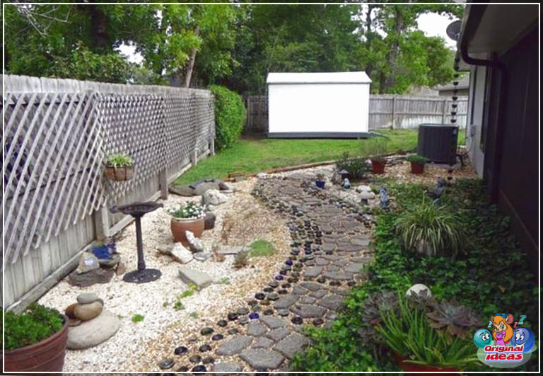 Idee di passerelle con un budget (disegni da giardino e cortile) (naturale, legno, pareti, colori, passerella, idee, budget, giardino, cortile) Idee per passerelle con un budget limitato (progetti di giardini e cortili)