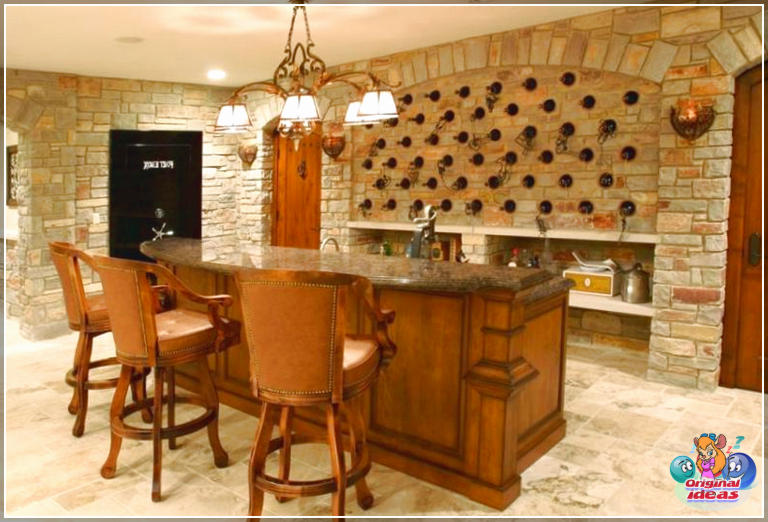 Idee per bar in casa - 37 immagini di design elegante ()
