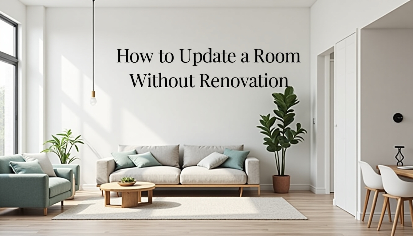 How to Update a Room Without Renovation