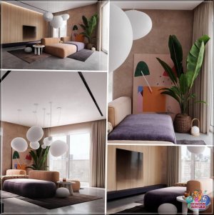 Бэжавы колер у інтэр'еры | ТОП-5 модны трэнд (+45 фота)