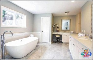 Ідэі для аздаблення ваннай пакоі.