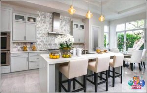 Віды падлог для кухні. Лепшыя ідэі дызайну