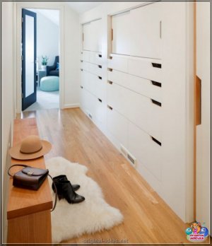 Доўгі і вузкі пярэдні пакой: модны дызайн і вырашэнне асноўных праблем з нестандартным памерам (105 ...