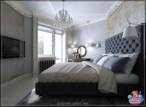 Дызайн інтэр'еру спальні 15 кВ. м.: Занаванне, размяшчэнне і прыклады паспяховай планіроўкі спальні ...
