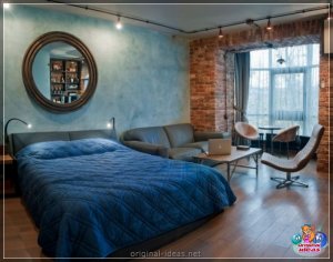 Кватэра дызайну інтэр'еру 40 кВ. м.: Фактычныя рашэнні і варыянты ўпрыгожвання кватэр (85 фотаздымка...