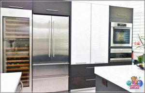 30 чароўных кампактных дызайнаў кухні.