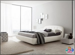 Дэкор спальні: 105 фотаздымкаў прыкладаў інтэр'еру дэкору сучасных спальняў