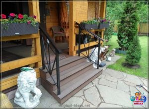 DIY Porch: Expert Rowner, як пабудаваць прыгожы ганак (105 фотаздымкаў)