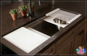 Кухонная ракавіна: 125 фотаздымкаў рэальных ідэй для ўжывання ў дызайне кухні