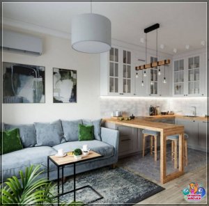 Кухня - Западае - 130 фотаздымкаў занавання і асаблівасці ўпрыгожвання сталовай