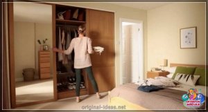 Cupil у спальні - 95 фотаздымкаў сучаснага дызайну. Інструкцыі пра тое, як выбраць і спалучаць шафу ...