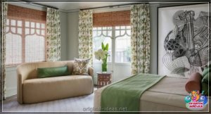 Лепшыя шторы ў спальні - 95 фотаздымкаў для розных стыляў і агляд лепшых рашэнняў