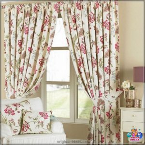 Шторы з узорам: стыльныя ідэі і рашэнні для выкарыстання ў сучасным дызайне (140 фотаздымкаў)