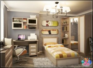 Дзіцячая пакой для студэнта ў сучасным стылі 2023: Як арганізаваць, цікавыя ідэі для дызайну інтэр'е...