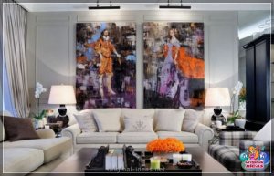 Выявы для гасцінай: 120 фотаздымкаў ідэальных варыянтаў для ўпрыгожвання гасцінай карцінамі