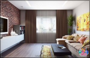 Гасцёўня ў невялікай кватэры: 90 фотаздымкаў прыкладаў дызайну, занавання і дызайну Хрушчава