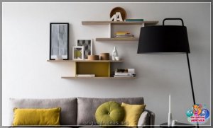 Паліцы ў гасцінай: 100 фотаздымкаў і відэа, як выбраць і дзе размясціць паліцу
