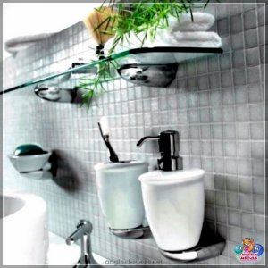 Аксэсуары для ваннай - 145 фотаздымкаў - як арганізаваць стыльную ванную пакой