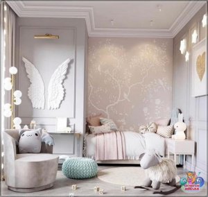 Дызайн дзіцячага пакоя для дзяўчынкі | +50 фота