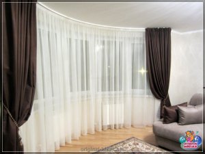 Tulle для гасцінай - агляд лепшых варыянтаў дызайну (115 фотаздымкаў)