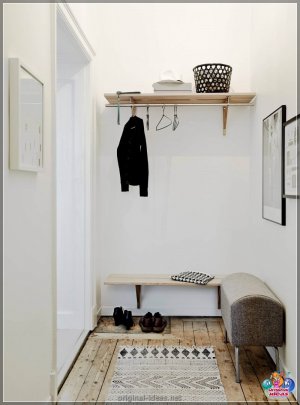 У пярэднім пакоі ў кватэры - 90 фотаздымкаў лепшых варыянтаў дызайну для невялікага калідора