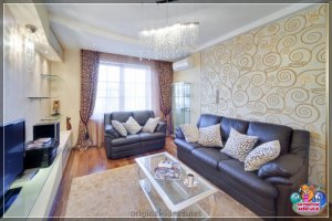 Дызайн шпалер 2023 - 74 Фота, як зрабіць інтэр'ер сучасным дзякуючы каляровым рашэнням