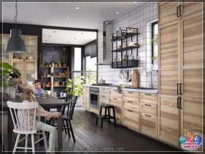 Ikea Kitchens 2023 - 90 фотаздымкаў сучасных ідэй дызайну кухні | Каталог