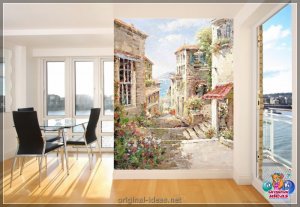 Афарбоўка сцен - 60 фотаздымкаў цікавых дызайнерскіх ідэй у інтэр'еры