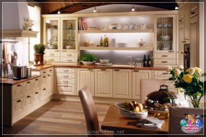 Кутнія кухні - 65 фотаздымкаў новаўвядзенняў ідэальнага дызайну ў інтэр'еры