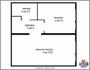 Планіроўка адной пакоі - просты рамонт сваімі рукамі