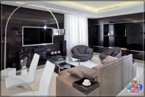 Дызайн кватэр 80 кВ. м. - 100 фотаздымкаў стыльнага інтэр'еру