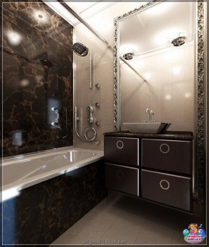 Невялікая ванная пакой - 60 фотаздымкаў лепшых парад і варыянтаў інтэр'еру