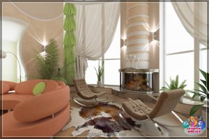 Зала з двума вокнамі - 60 фотаздымкаў ідэй сучаснага стылю ў інтэр'еры