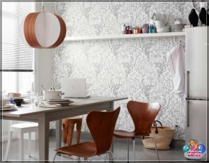 Пральныя шпалеры ў інтэр'еры - 100 фотаздымкаў